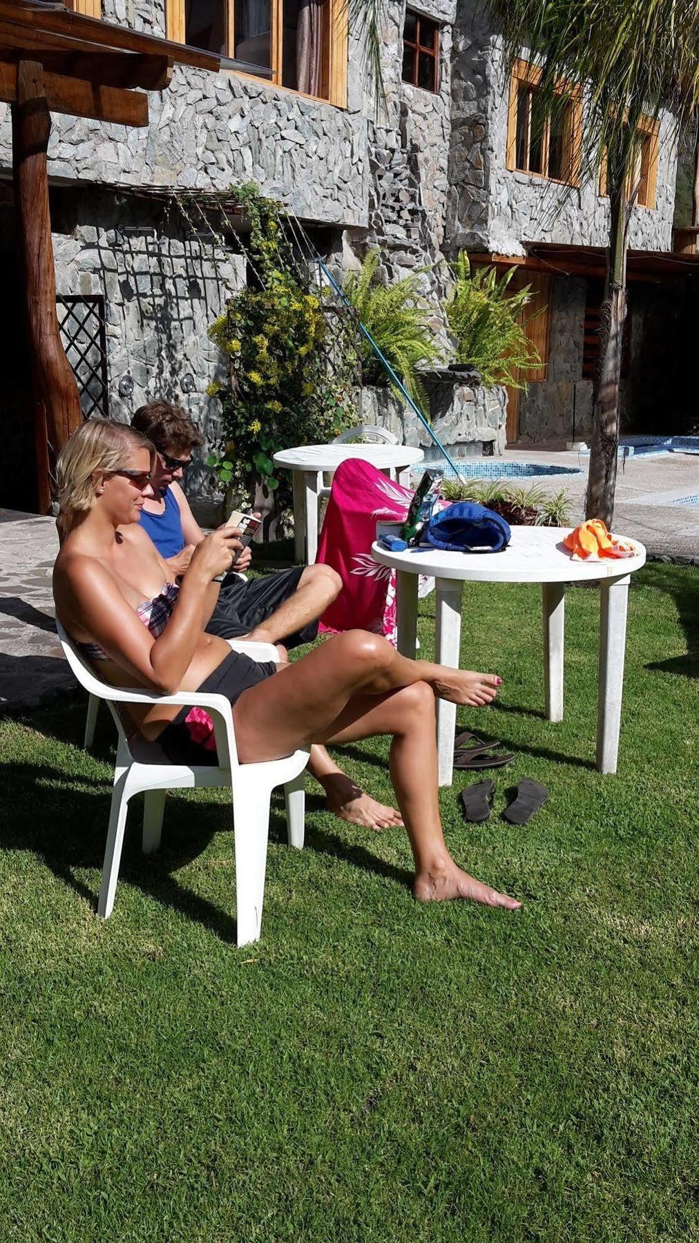 Napolitano Apart Hotel Baños Dış mekan fotoğraf